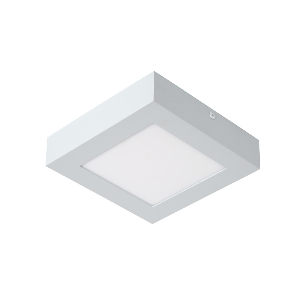 Lucide PlafonniereBrice-Led 16,8cm vierkant IP44 wit - 28117/17/31